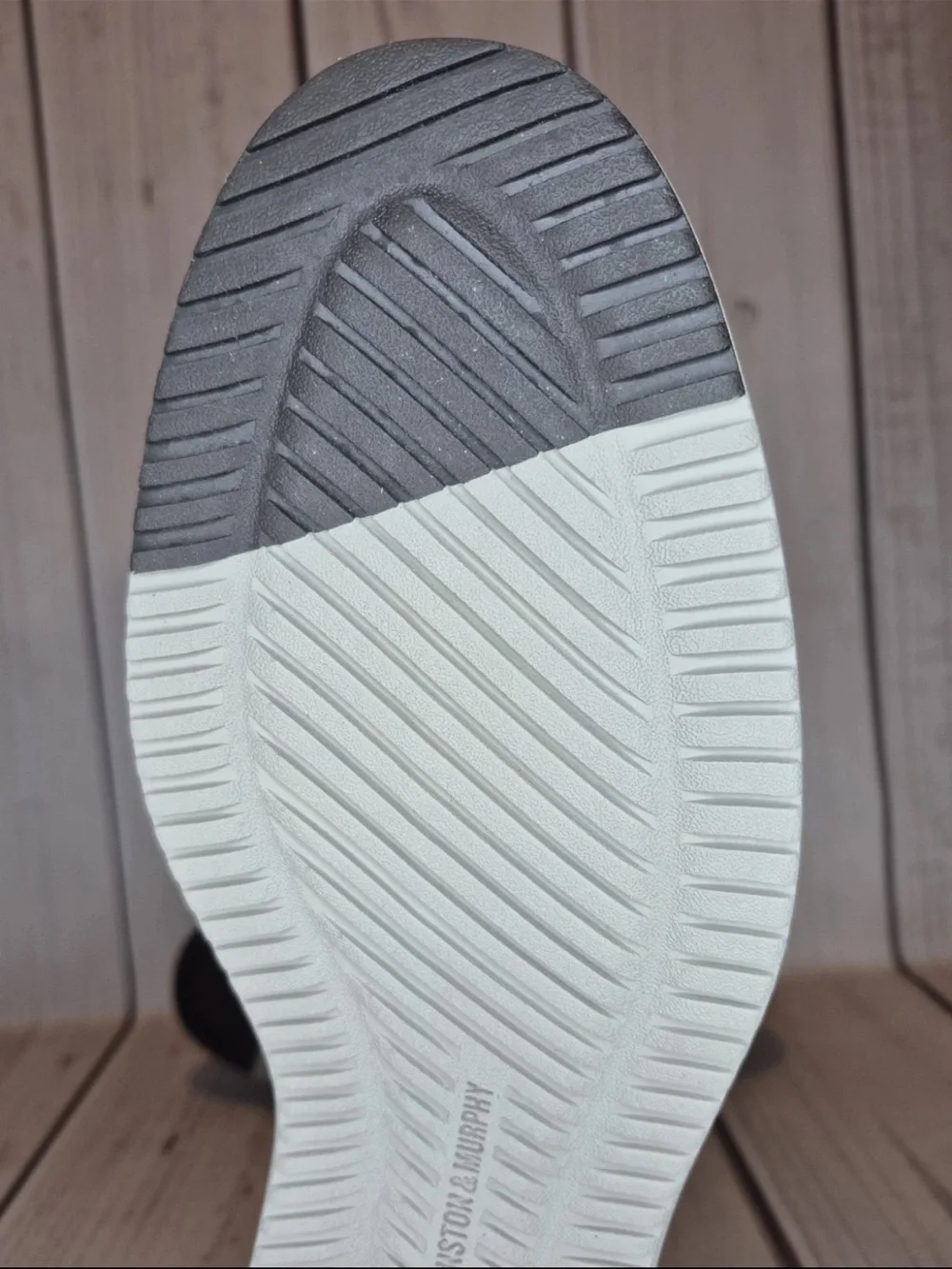 Johnston & Murphy Men's Size 13M Gray Nubuck Perforated Trufoam Loafer Shoes